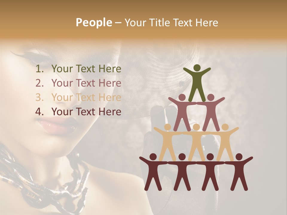 Portrait Sepia Interiors PowerPoint Template