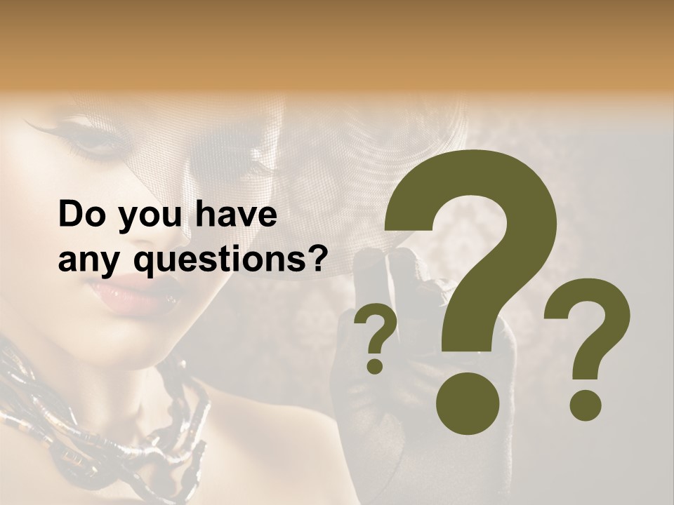 Portrait Sepia Interiors PowerPoint Template