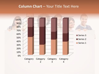 Smile Office Woman PowerPoint Template