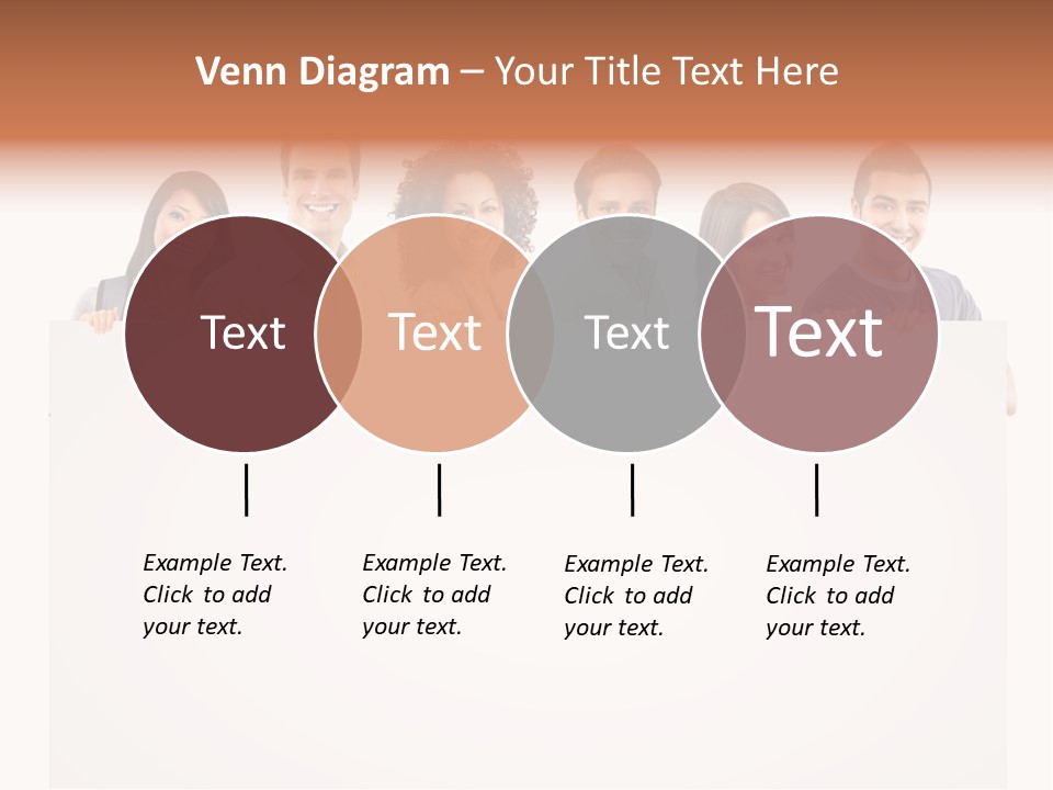 Smile Office Woman PowerPoint Template