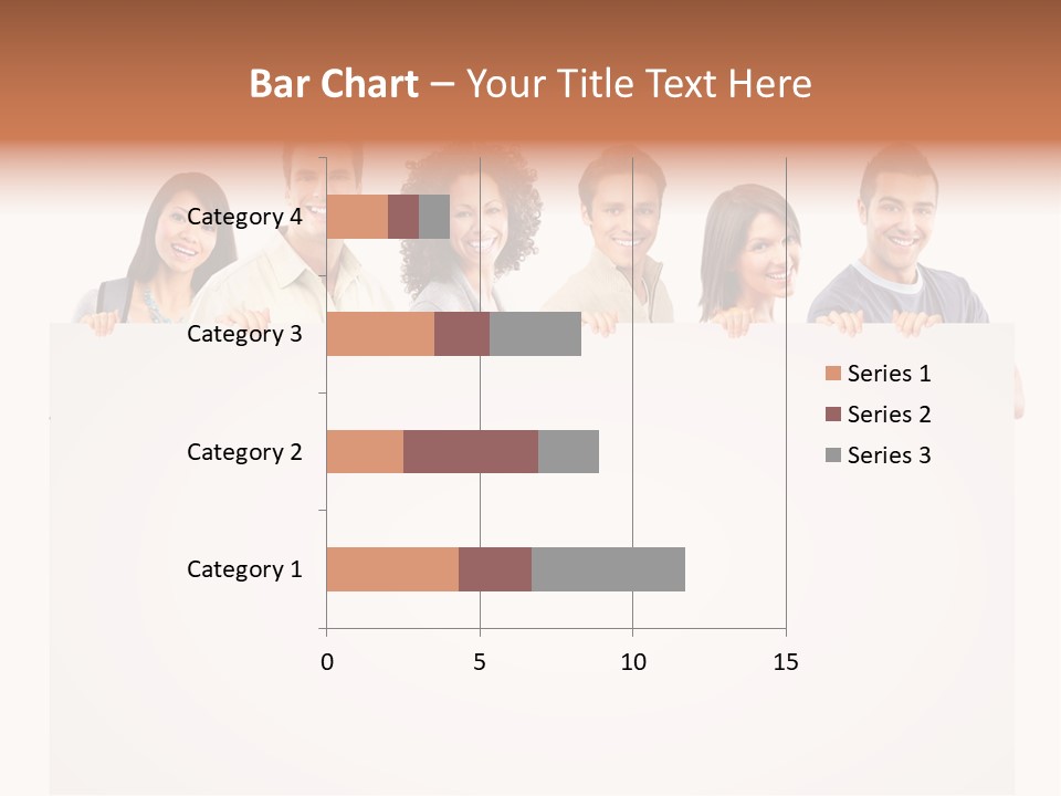 Smile Office Woman PowerPoint Template