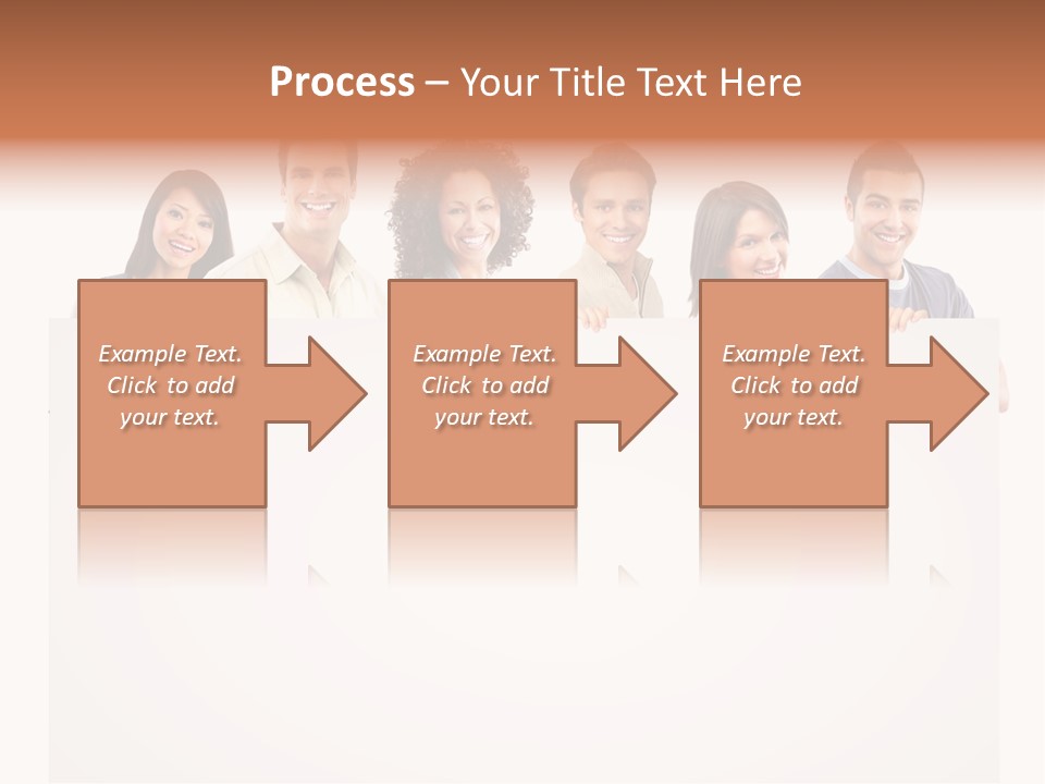Smile Office Woman PowerPoint Template