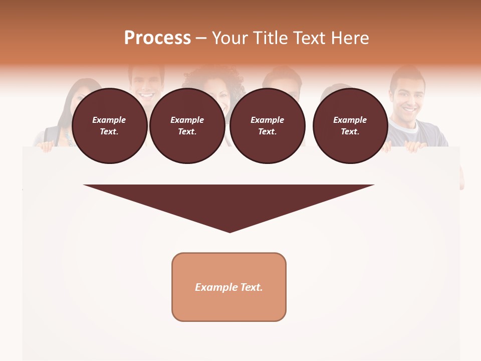 Smile Office Woman PowerPoint Template
