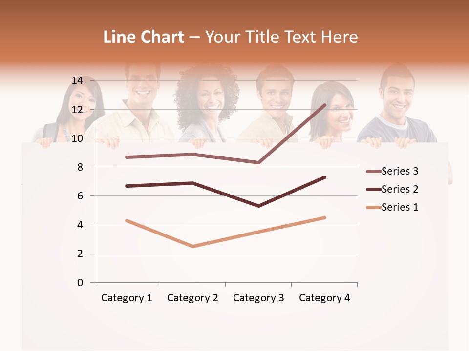 Smile Office Woman PowerPoint Template