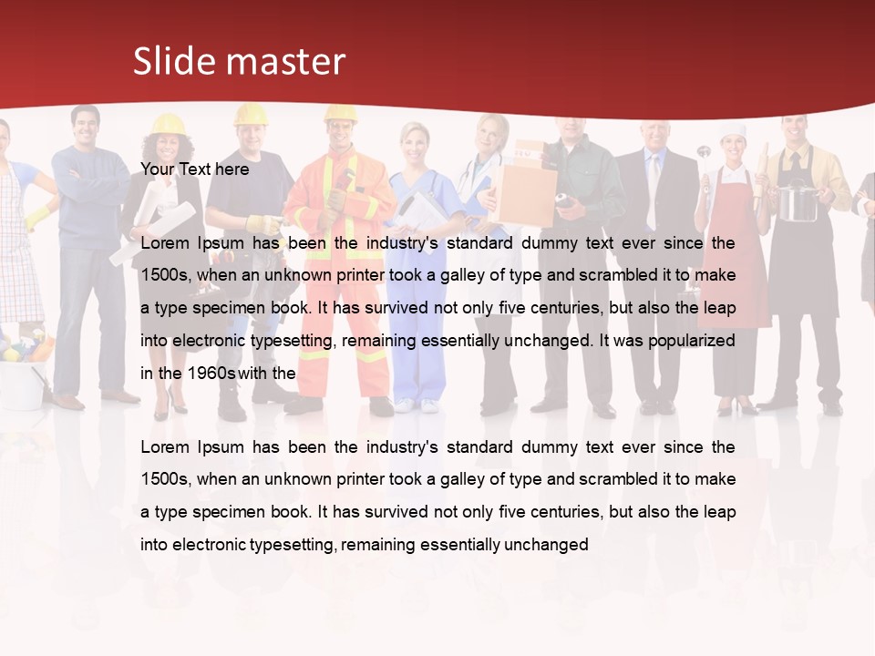 Student Uniform Company PowerPoint Template