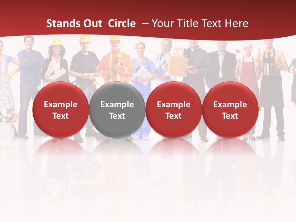 Student Uniform Company PowerPoint Template