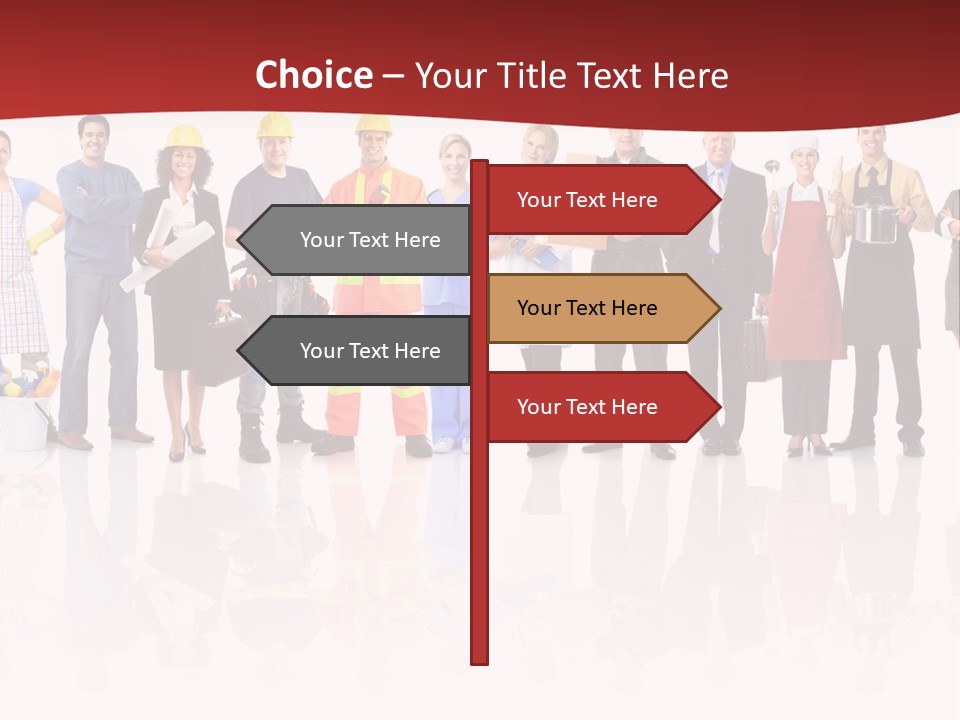 Student Uniform Company PowerPoint Template