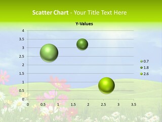 Morning View Flower PowerPoint Template