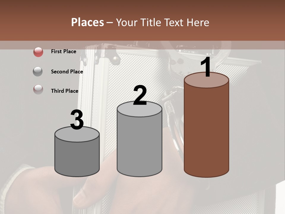 Safeguard Cuff Secure PowerPoint Template