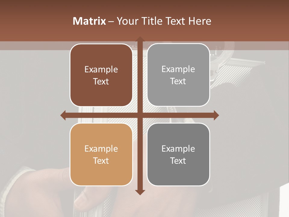 Safeguard Cuff Secure PowerPoint Template