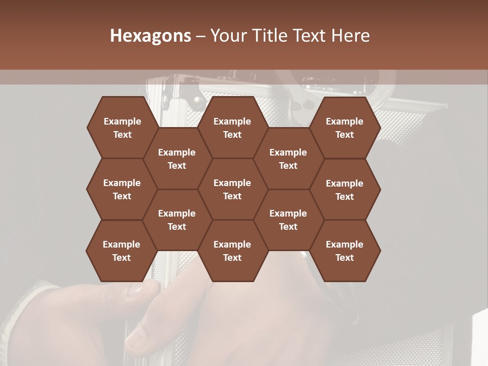 Safeguard Cuff Secure PowerPoint Template