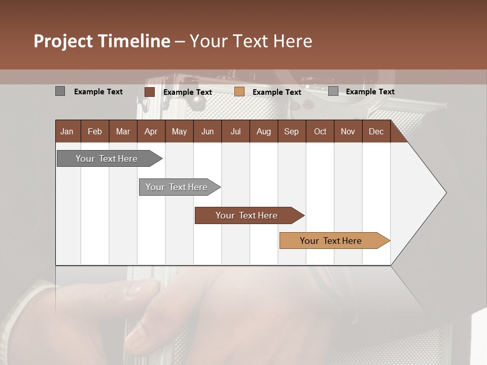 Safeguard Cuff Secure PowerPoint Template