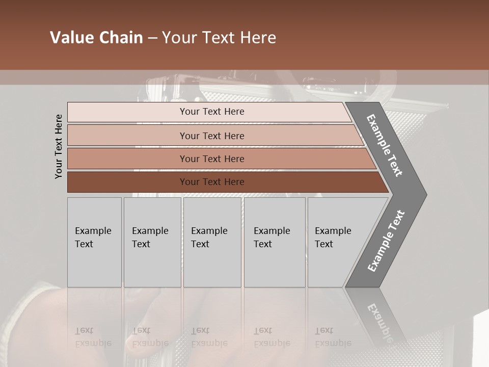 Safeguard Cuff Secure PowerPoint Template