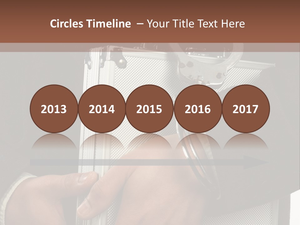 Safeguard Cuff Secure PowerPoint Template