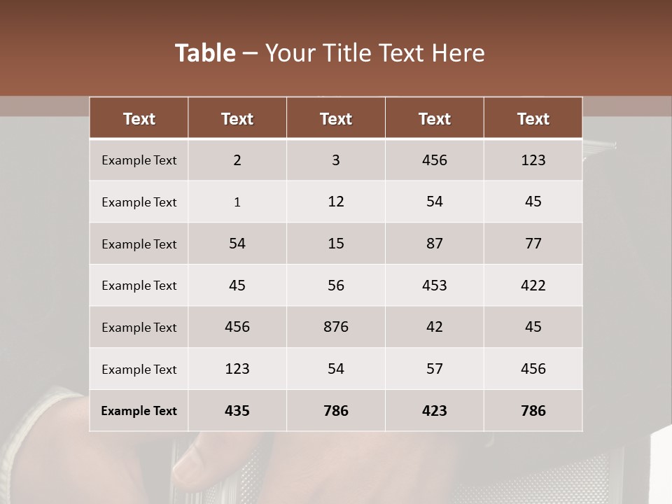 Safeguard Cuff Secure PowerPoint Template