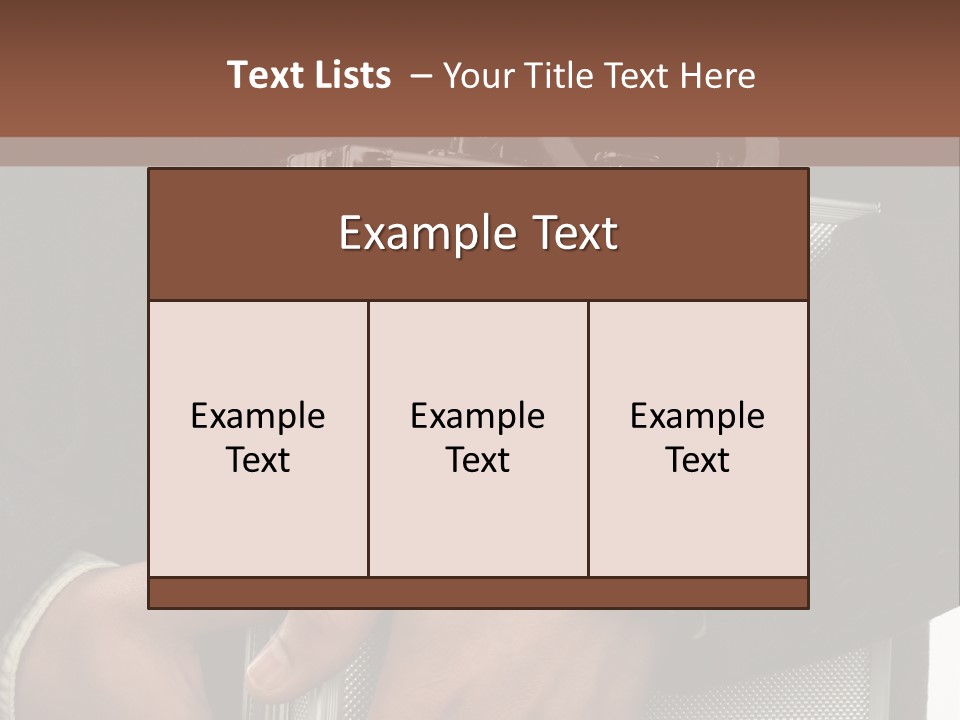 Safeguard Cuff Secure PowerPoint Template