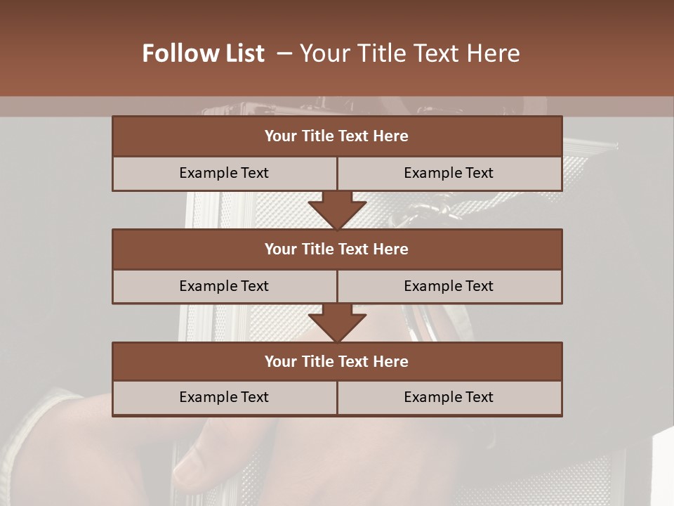 Safeguard Cuff Secure PowerPoint Template