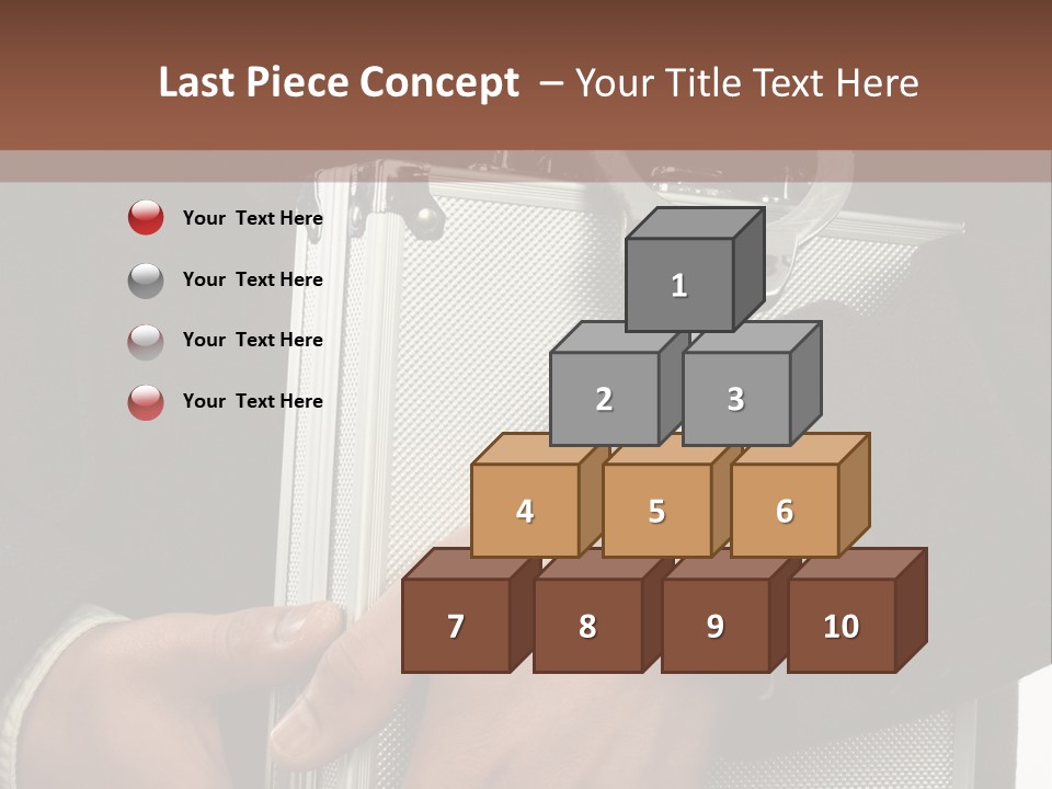 Safeguard Cuff Secure PowerPoint Template
