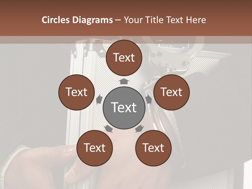 Safeguard Cuff Secure PowerPoint Template