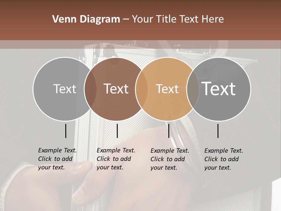 Safeguard Cuff Secure PowerPoint Template