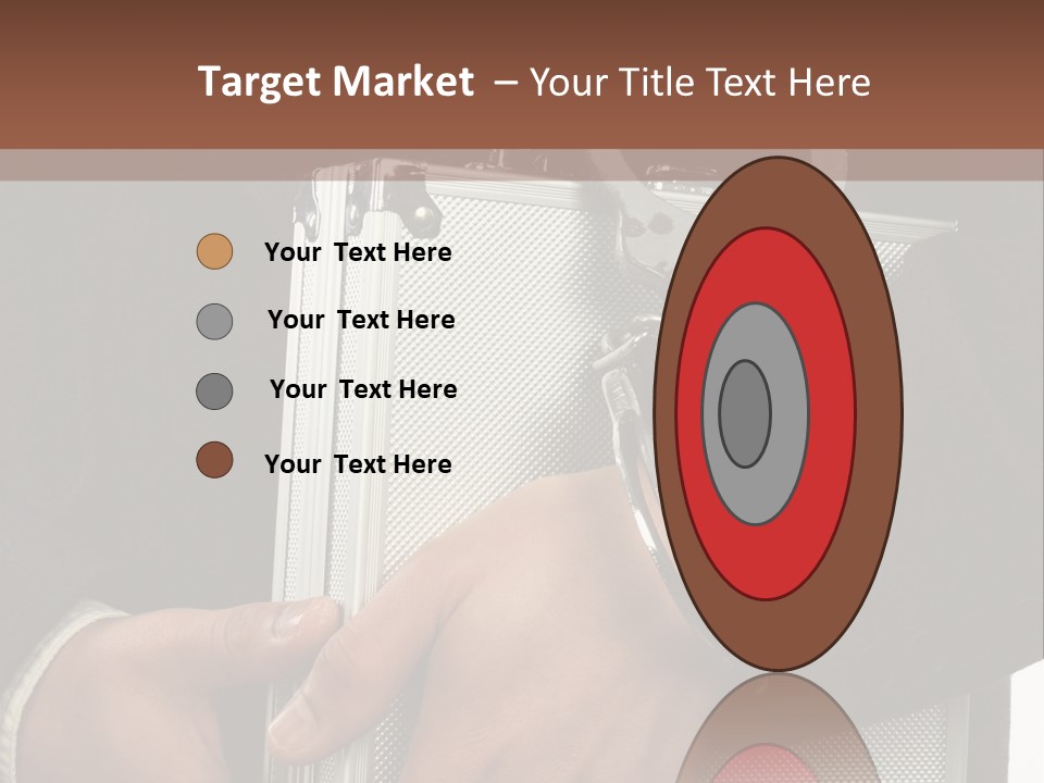 Safeguard Cuff Secure PowerPoint Template