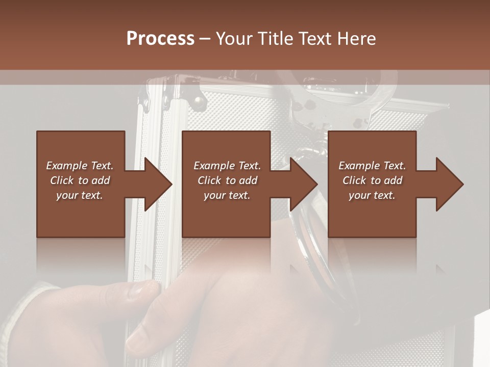 Safeguard Cuff Secure PowerPoint Template