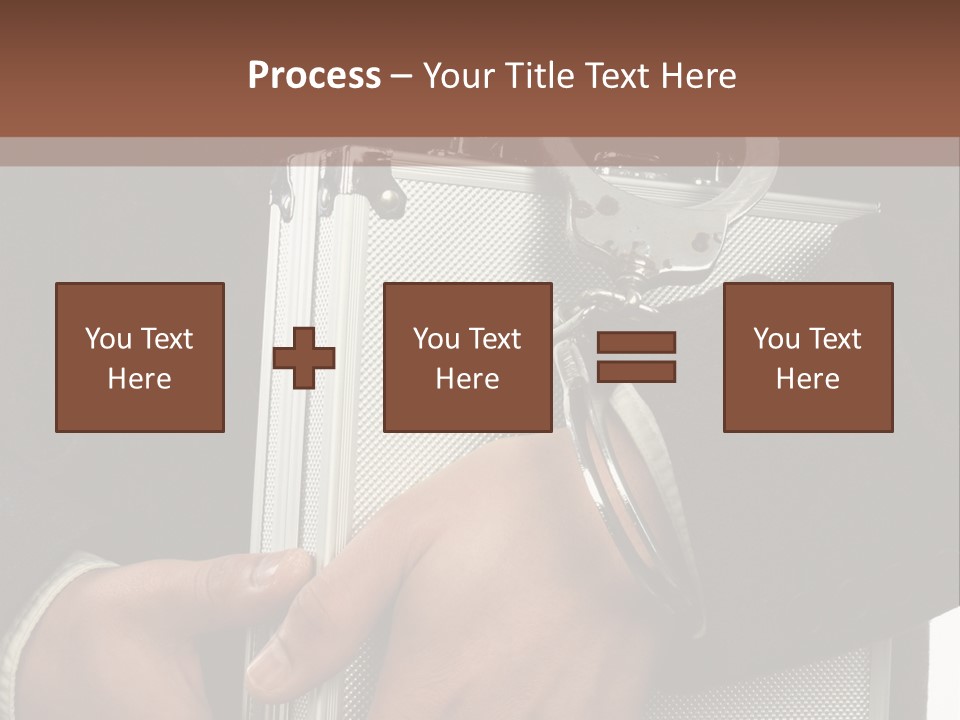 Safeguard Cuff Secure PowerPoint Template