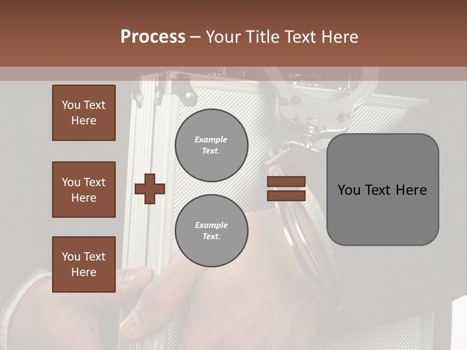 Safeguard Cuff Secure PowerPoint Template