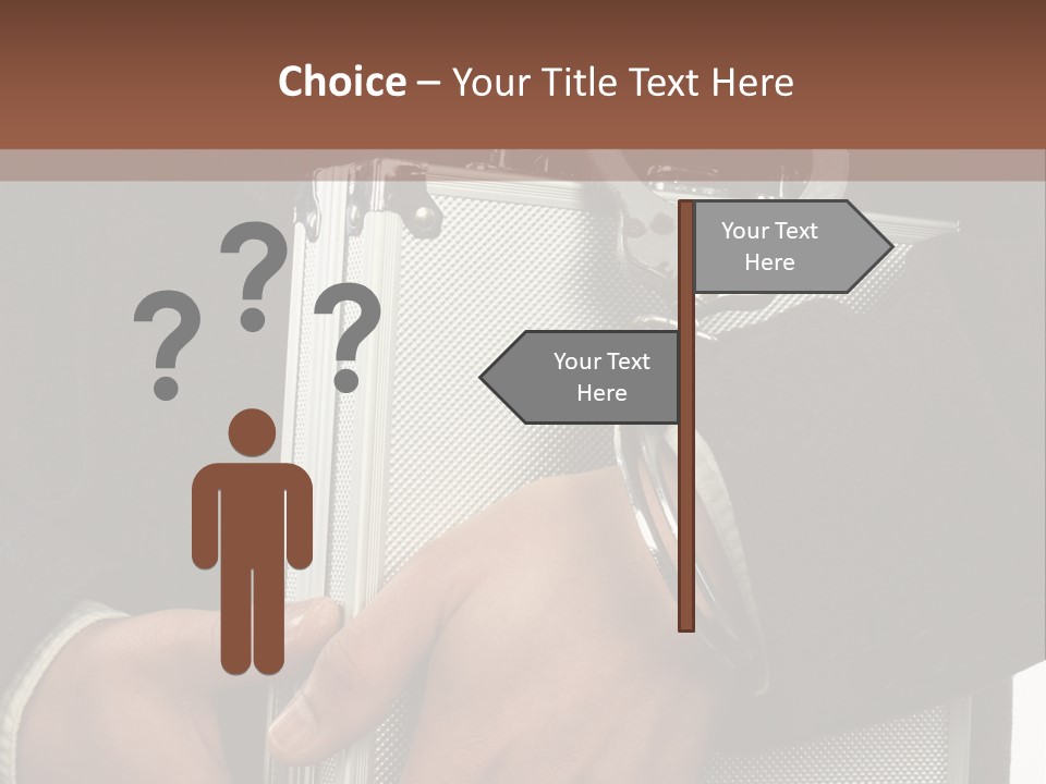 Safeguard Cuff Secure PowerPoint Template