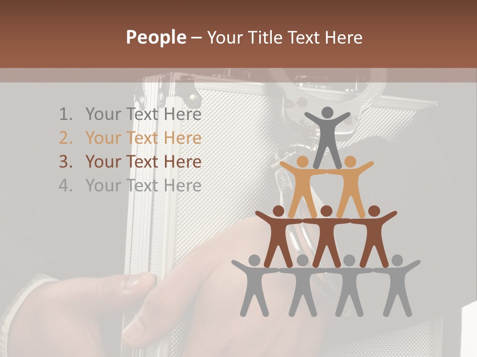 Safeguard Cuff Secure PowerPoint Template