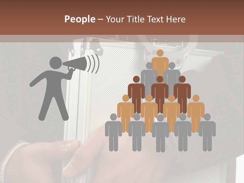 Safeguard Cuff Secure PowerPoint Template