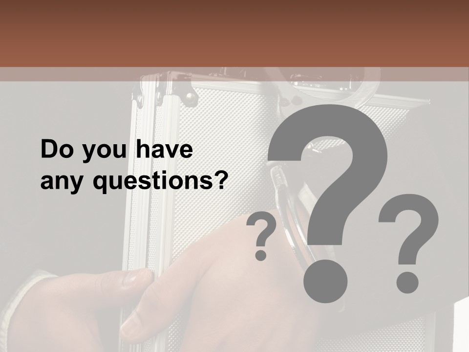 Safeguard Cuff Secure PowerPoint Template