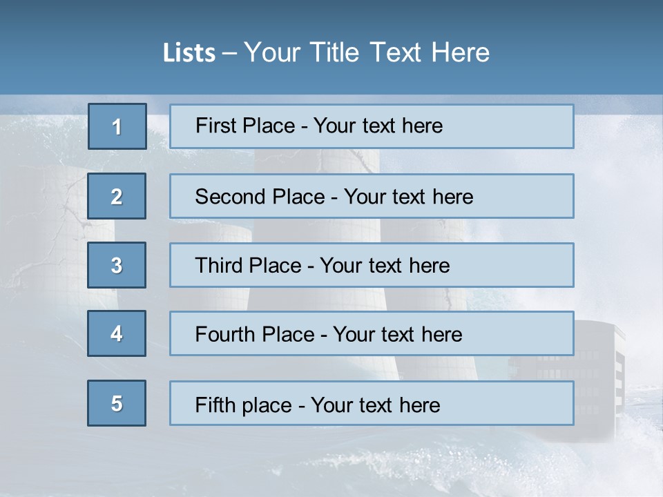 Risk Radioactive Accident PowerPoint Template