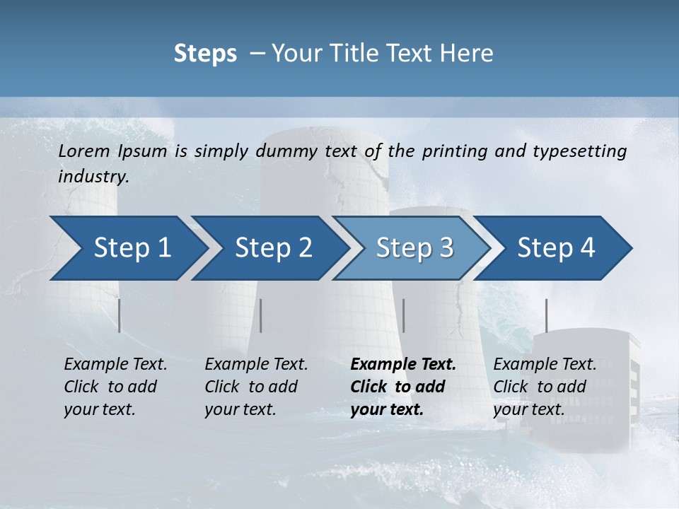 Risk Radioactive Accident PowerPoint Template