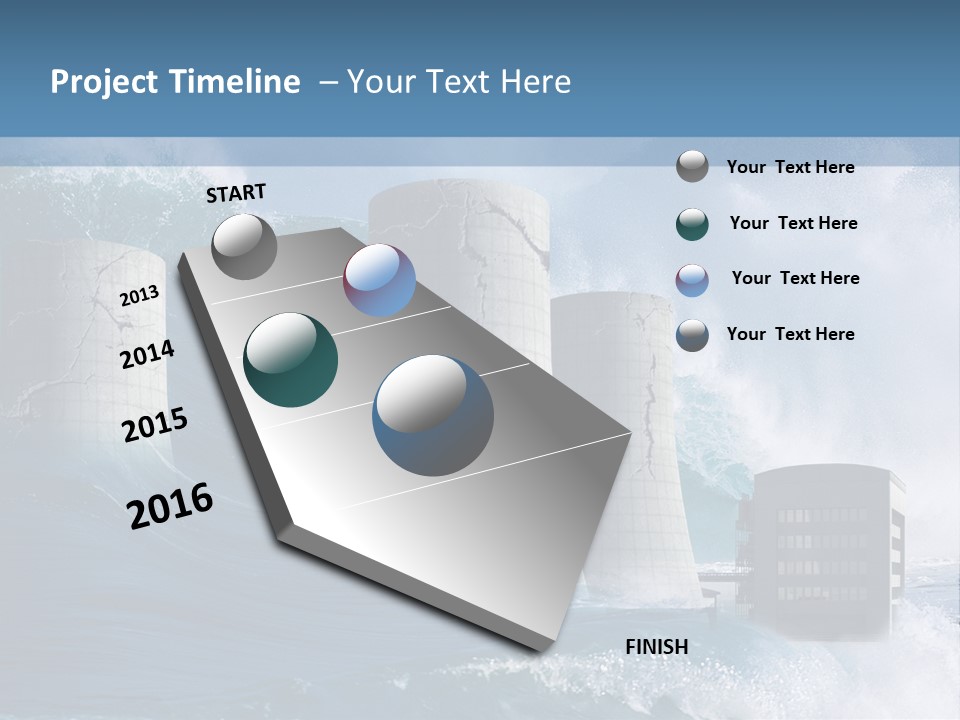 Risk Radioactive Accident PowerPoint Template