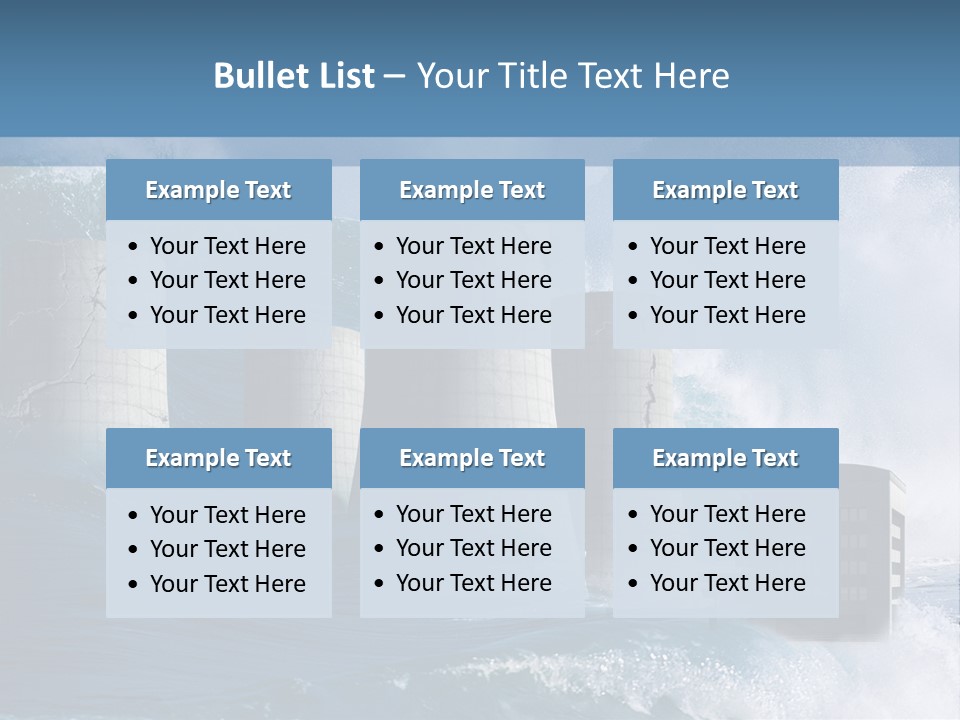 Risk Radioactive Accident PowerPoint Template