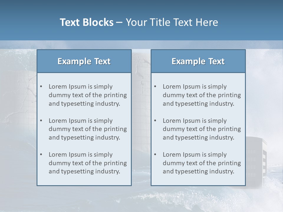 Risk Radioactive Accident PowerPoint Template