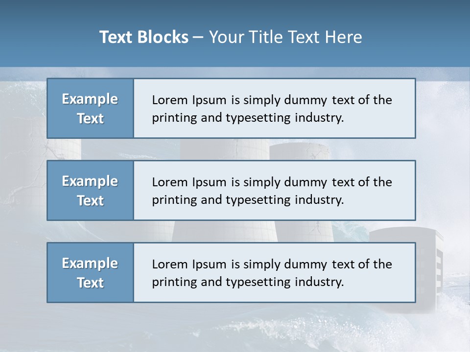 Risk Radioactive Accident PowerPoint Template
