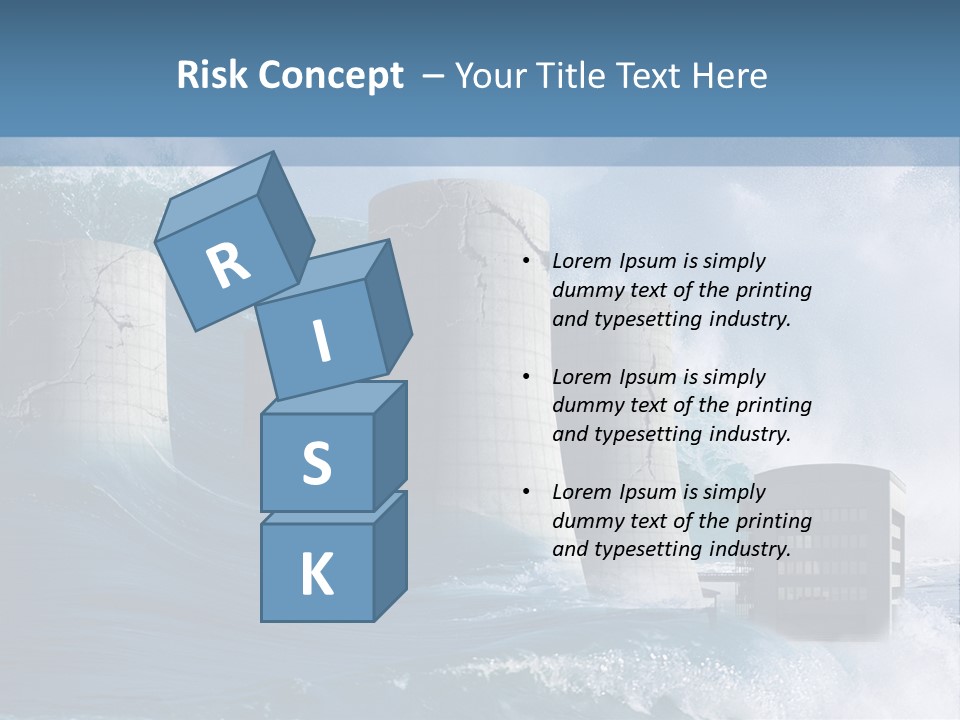 Risk Radioactive Accident PowerPoint Template