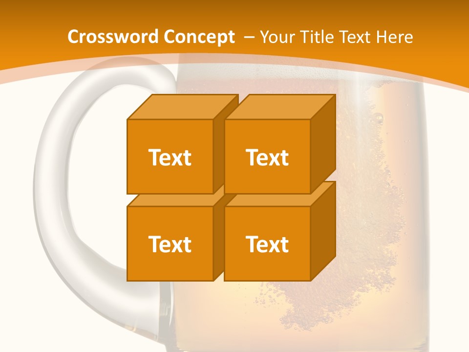 Still Object Beaker PowerPoint Template