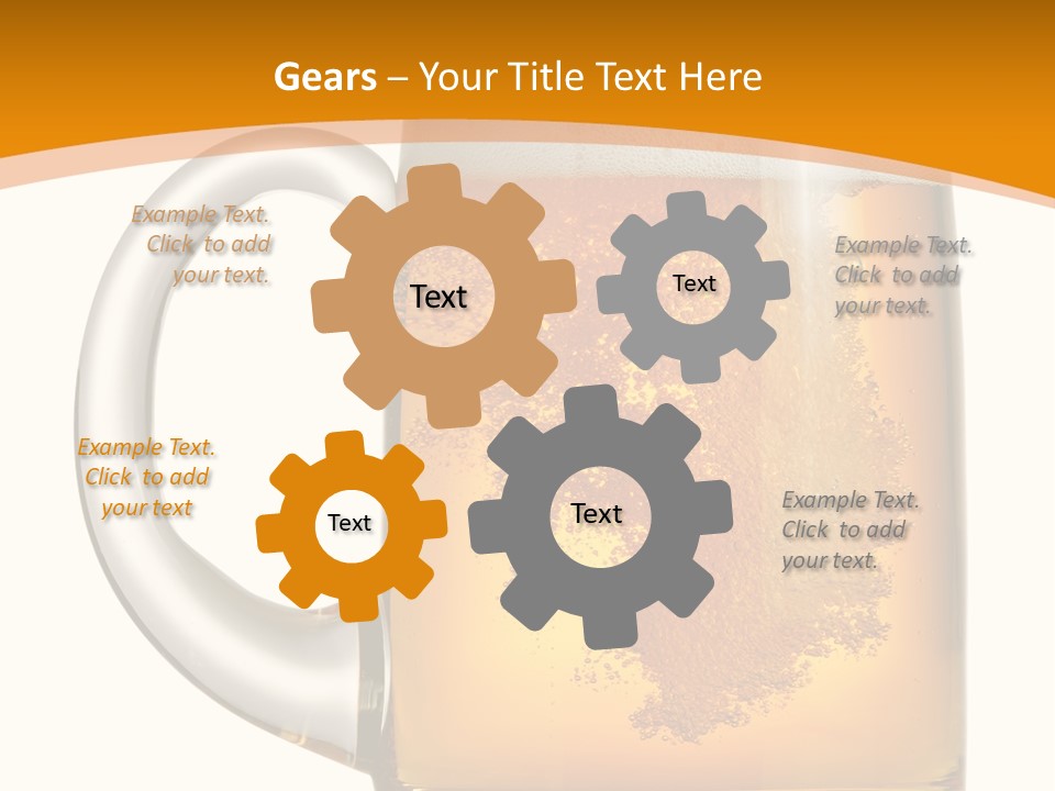 Still Object Beaker PowerPoint Template