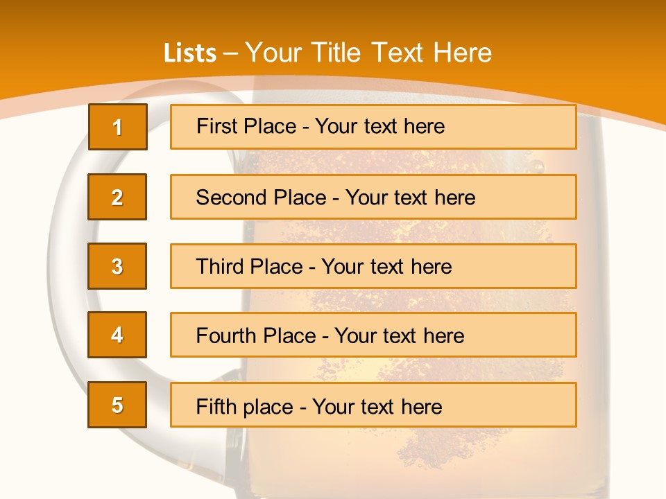 Still Object Beaker PowerPoint Template
