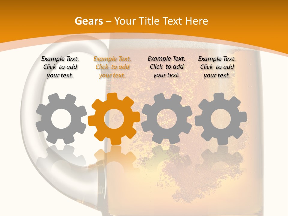 Still Object Beaker PowerPoint Template