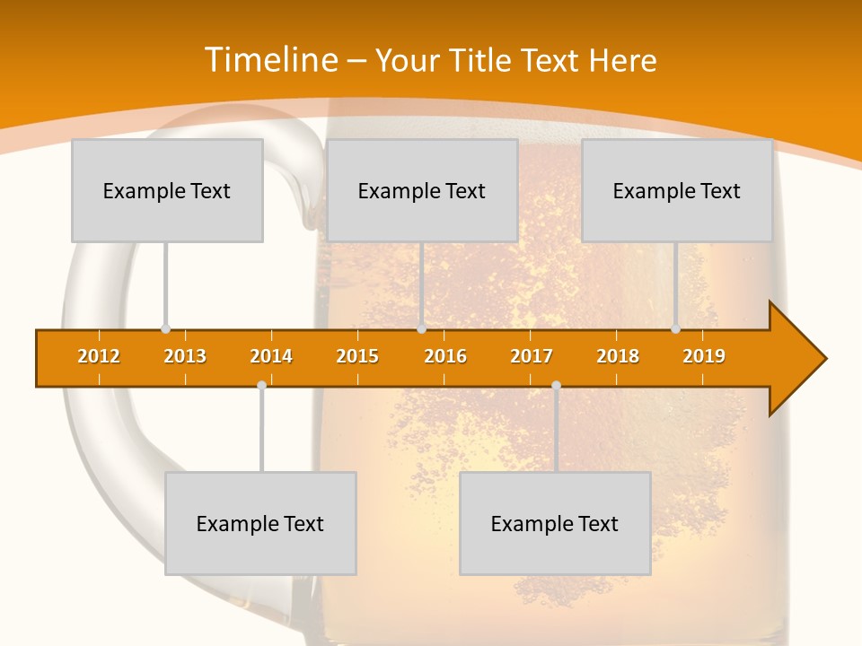 Still Object Beaker PowerPoint Template