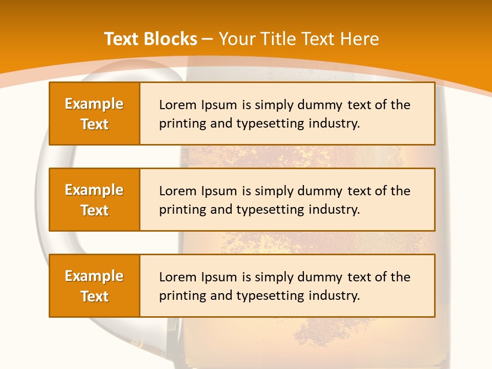 Still Object Beaker PowerPoint Template