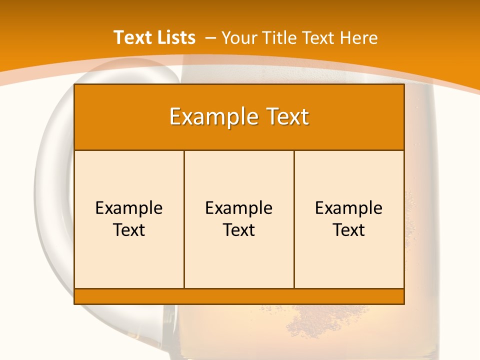 Still Object Beaker PowerPoint Template