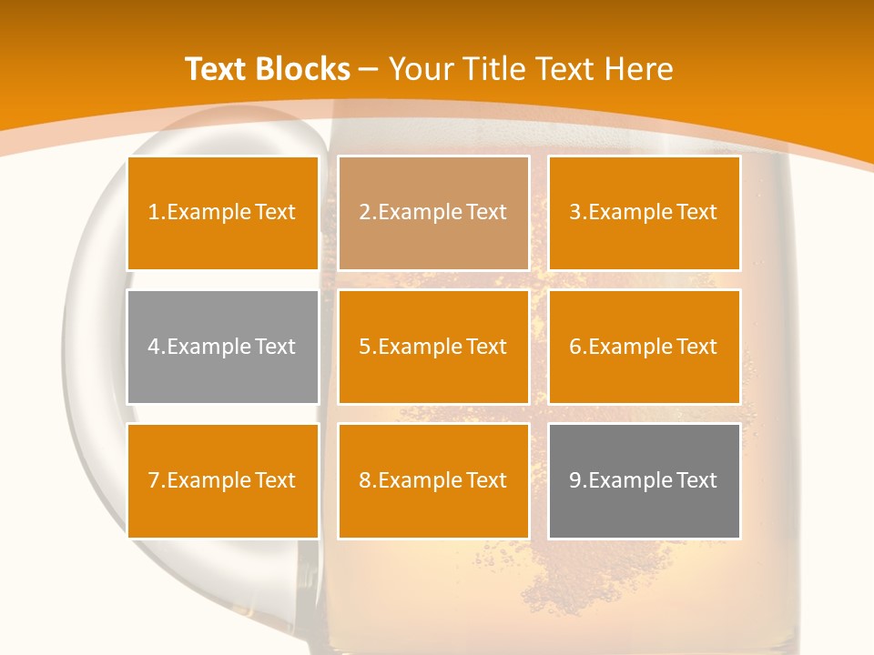 Still Object Beaker PowerPoint Template