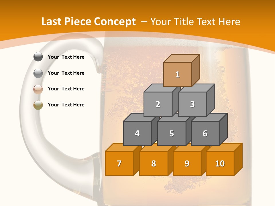 Still Object Beaker PowerPoint Template