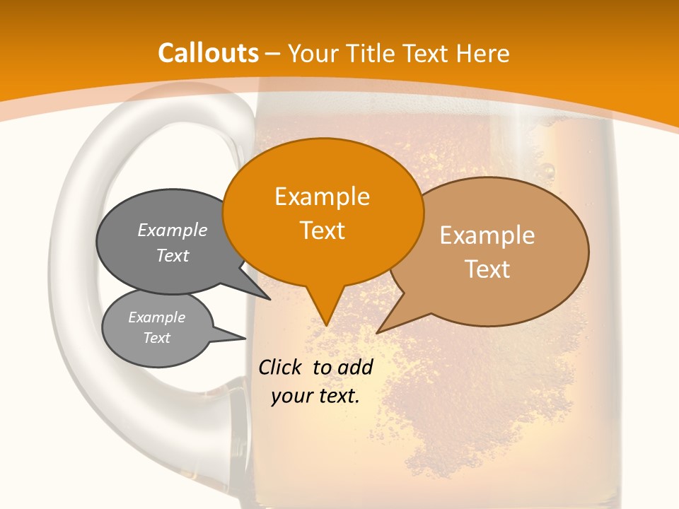 Still Object Beaker PowerPoint Template