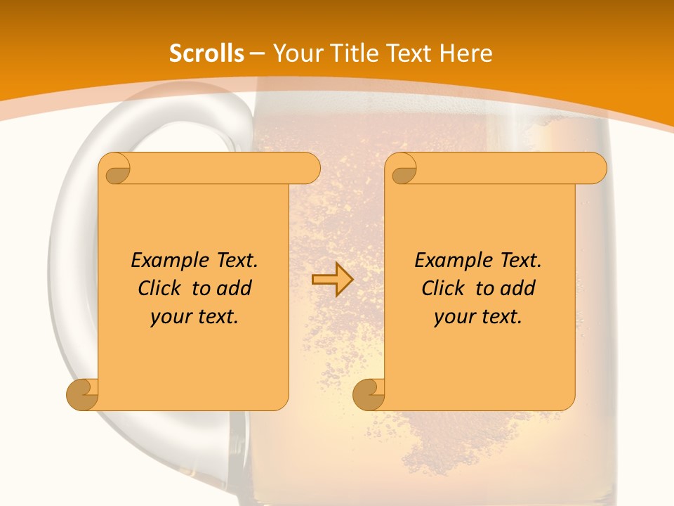 Still Object Beaker PowerPoint Template
